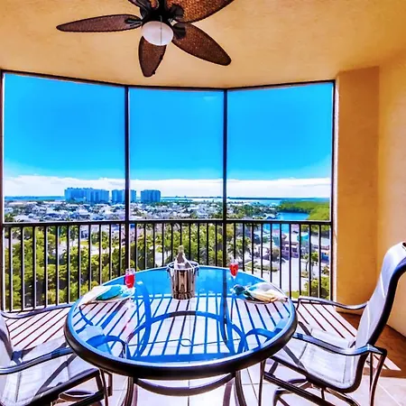 Vista Del Mar At Cape Harbour Marina, 10Th Floor Luxury Condo, King Bed, Views! Cape Coral Exterior photo
